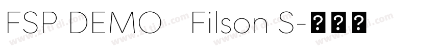 FSP DEMO   Filson S字体转换